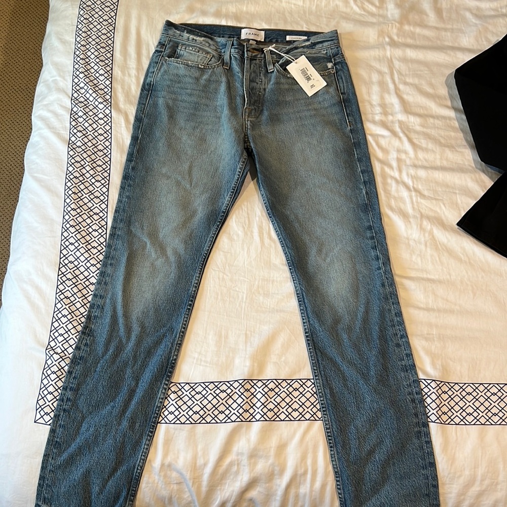 Frame L’homme Slim Mid-Rise Jean